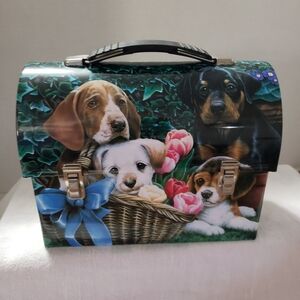 Jenny Newland Metal Miniature Lunch Box Vintage 2003